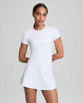 SPANX® Get Moving Rib Tee | Vivid White